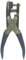 Pinza per perforatrice per slot per schede Pinza per perforatrice portatile rotonda in metallo per alluminio PVC (R5)