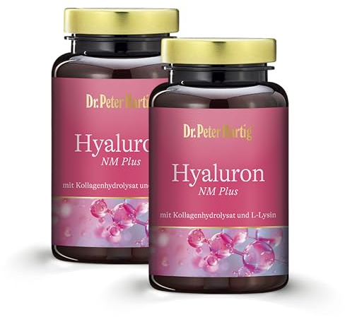 Dr. Peter Hartig Hyaluron NM Plus 120 Kapseln 4-Monats-Vorrat lactose- gluten- und hefefrei