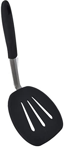 TUKRPQMRI Spatule en Silicone, spatule à crêpes, œufs et omelettes, spatule en Caoutchouc résistant à la Chaleur Large for Manipuler Facilement Les Gros aliments/281