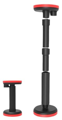 Martinetto Regolabile per Mobili | 2X Pali di Sostegno Regolabili - Barra Sollevamento Lavello e Supporto per Installazione Mobiletto Bagno