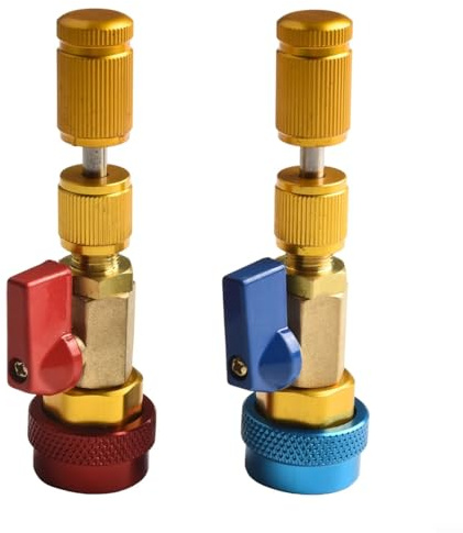 Juego de herramientas profesionales para instalación y extracción de núcleo de válvula R134A en sistemas automotrices