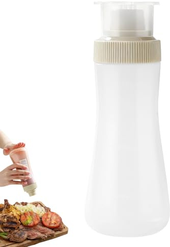 Flour Sprinkler - 350ml Uniform Holes Kitchen Utensils - Transparent Powder Shaker with Lid | for Sifting Flour Sugar Coffee Starch Chilli Cocoa Cinnamon Home BBQ Camping Travel