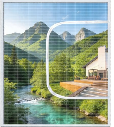 Mosquiteras de tamaño personalizado para redes de ventana para mantener a los insectos fuera mosquitera para ventana, mosquitera de malla para insectos, malla de protección para gatos