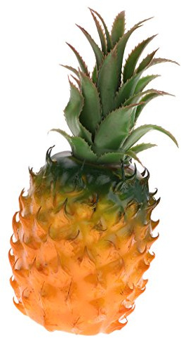 Baoblaze Lebensechte Kunstobst Dekoobst Ananas Bananen Dekoration für Küche Wohnzimmer - Ananas,l