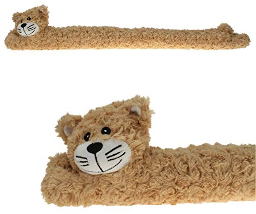 Zugluftstopper für Fenster oder Türen vermindert Wärmeverlust 90 cm von E-Com24 (Katze)