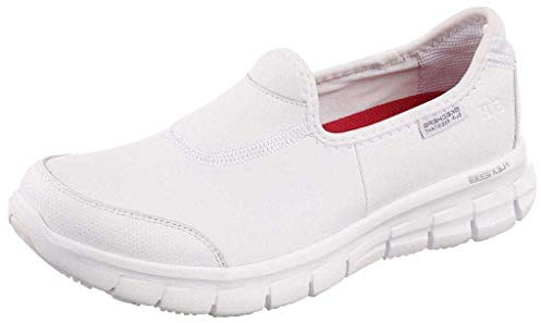 Skechers Sure Track Chaussure De Professionnel De La Santé Femme Blanc 38.5 EU
