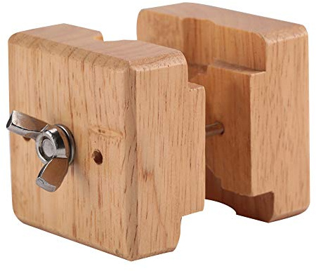 TMISHION Uhrenbewegungszange, professionelles Uhrmacherwerkzeug für Uhrenreparatur und Wartung, kraftvolles Holz-Design für Uhrenmontage, zuverlässiges Tool für tägliche Verwendung
