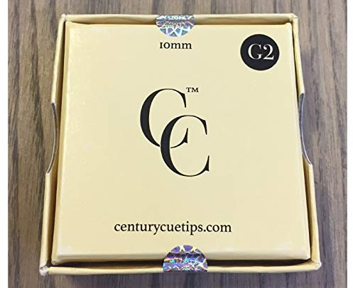 CENTURY PRO 10mm CUE Tips Available IN Various DENSITIES**