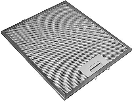 AllSpares Metall-Fettfilter geeignet für Bauknecht 480122102168 | Ignis 10027465 | IKEA 481248088054 | Whirlpool 482000031466 | 305x267x7 mm