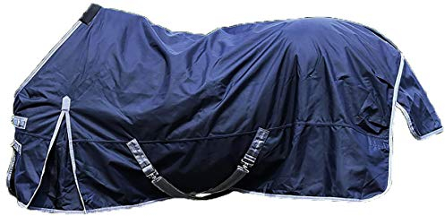 CHALLENGER 59EE04 Pferdedecke, wasserdicht, für den Winter, 840D, mittelschwer, 195,6 cm