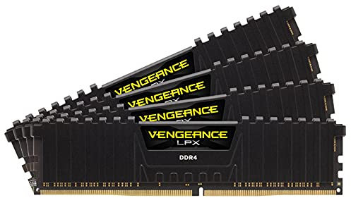 Corsair Vengeance LPX 64 GB (4 x 16 GB) DDR4 3600 (PC4-28800) C18 1,35 V Desktop-Speicher – Schwarz