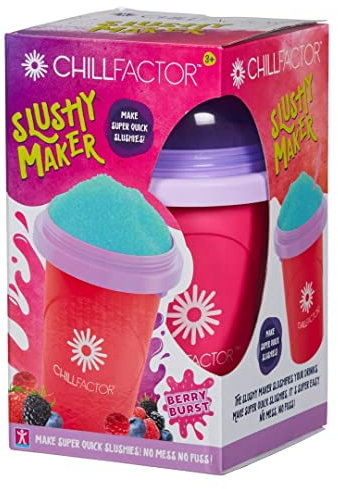 Character Options 07953 ChillFactor Berry Burst, wiederverwendbar, hausgemachte Quetschbecher, Slushy Maker Küchenspielzeug
