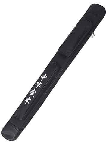 Chinesische Kung Fu Schwerttasche Einzel, Taiji Schwerttasche, Samurai-Schwertaufbewahrungstasche, Oxford-Stoffmaterial, wasserdicht und langlebig A,90CM Single Layer