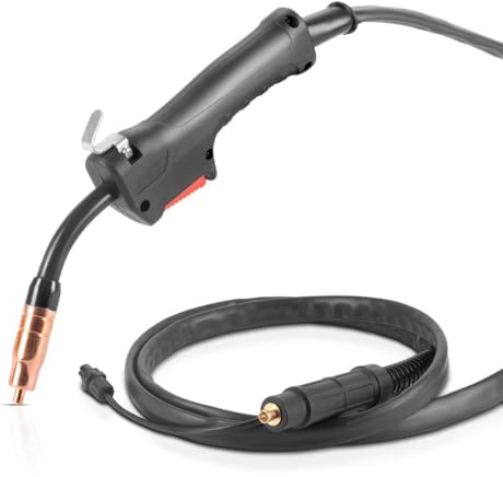 STAHLWERK AK14 | MB14 FLUX Chalumeau de soudage | Brûleur jusqu'à 160 A avec paquet de tuyaux de 2 m, accessoires de soudage professionnels pour appareils de soudage FLUX avec raccord mandrin de 9 mm