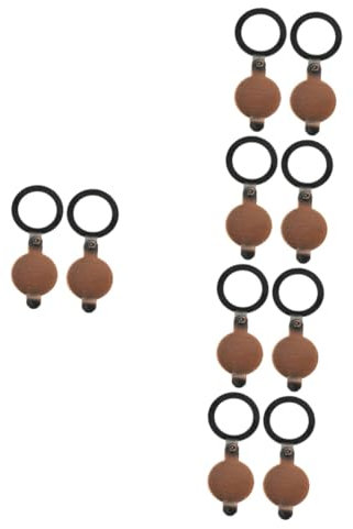 SHOWERORO 10piezas Cubierta De Mirilla Para Puerta De Cobre Para Seguridad El Hogar Protección De Privacidad y Prevención De Rayones Resistente y Duradera Color Cobre Antiguo