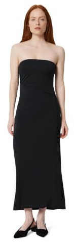 Amazon Essentials Femme Robe Longue Bustier en Jersey Mat Coupe ajustée