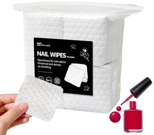 Salviette per unghie senza pelucchi, 600 pezzi di per unghie, per rimuovere smalto, per rimuovere smalto, salviette assorbenti Meltblown, strumenti per per la pu
