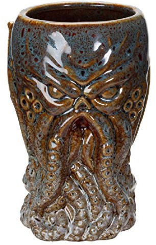 Pacific Giftware - Tazza in ceramica con polpo nautico sotto il mare, 453 ml
