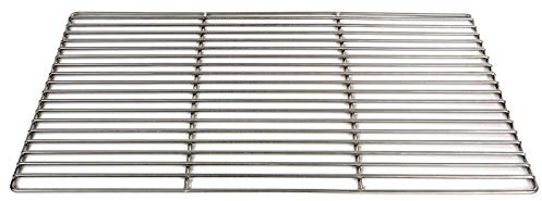 Massiver Grillrost 60 x 40 cm aus Edelstahl 6 mm rostfrei und elektropoliert