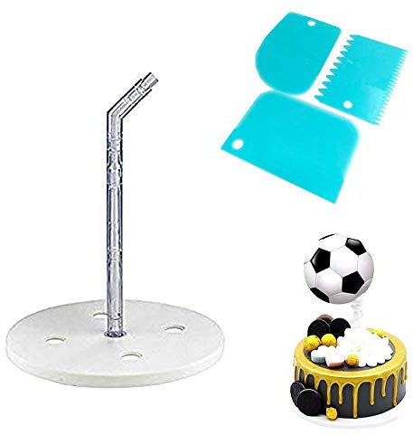 Sertay Kuchen Gießen, Schwerkraftkuchen, Anti-Schwerkraft-Kuche-Kit, Mit Kuchenschaberdekoration für einzigartige Kuchen für Geburtstagsfeiern, Hochzeiten, Festessen(25 * 20 * 4cm/9.8 * 7.9 * 1.6in)