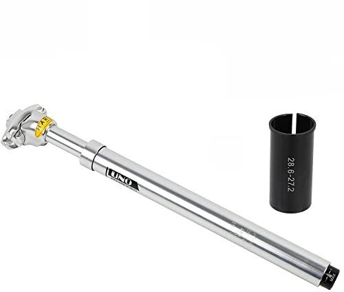 YTLT Fahrrad Sattelstütze, Federsattelstütze, 27.2MM,28.6MM,30.0MM,30.4MM,30.8MM,30.9MM,31.6MM,31.8MM,33.9MM Gefederte Aluminium Sattelstütze Für MTB, Downhill, Trekking Citybike,28.6MM