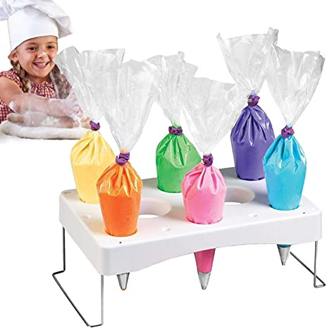 WEITING Support pour sac à douille - gâteau - Support poche à douille - Support pour douille à gâteau - Support poche à douille pour ranger les poches à douille