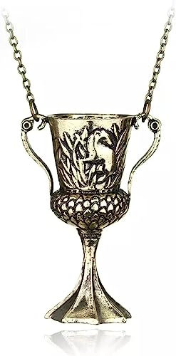 InDmar Collier personnalisé, Colliers, Collier chaîne Pendentif, Collier breloque Transformation Tasse Collier Sainte Conversion Magique Pendentif Graal Calice Cosplay