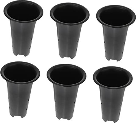 ABOOFAN 6 Pièces Pot Spécial Orchidées Conteneurs Pots De Fleurs D'orchidées Pots D'orchidées en Plastique avec des Trous Grand Pot De Plante Cactus Usine Pot De Plantation PP Épaissir