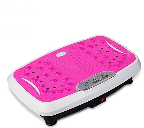 HADWAO Entraîneur de Vibrations Professionnel avec Haut-Parleur Musical Bluetooth et télécommande, Plaque vibrante Unisexe