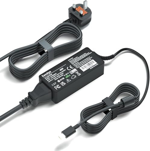 45W USB C Laptop Charger Compatible with Chromebook Charger,Hp,Lenovo Thinkpad/Yoga,Dell,Asus,Samsung,Acer,Google Series Type C Power Cord