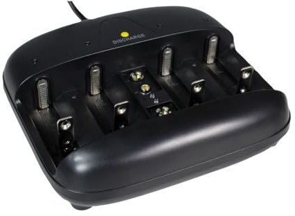 Chargeur de Piles Universel avec Fonction de décharge