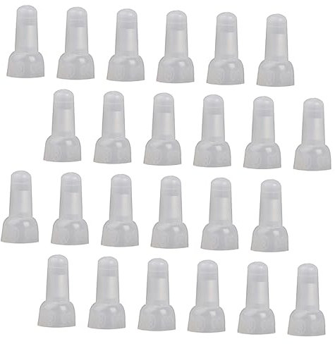 BELLIFFY 1000pcs Nylon Insulated Closed End Crimp Wire Connectors Electrical Terminal Caps for Diy and Automotive Applications