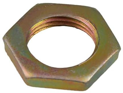MIKFESPO 10PCS GB6173 Verzinkt/Farbe Zink/Nickel Dünne Feinzahn Sechskantmutter M7 M8 M9 M10 M12 M14 M16(M7 X 0.75 X 2 Color)
