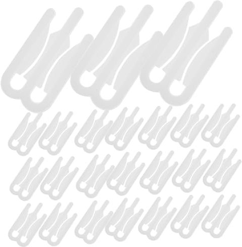Ciieeo 500pcs Yamagata Plastic Shirt Clamps Home Supply Clothes Fixing Gadget Clips