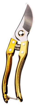 VICASKY Gartenschere Gartengeräte Blumenschere Die Gartenarbeit Goldene Schere Garten 1Stück Für Obstbäume Ergonomische Astschere Effizientes Und Landschaftspflege