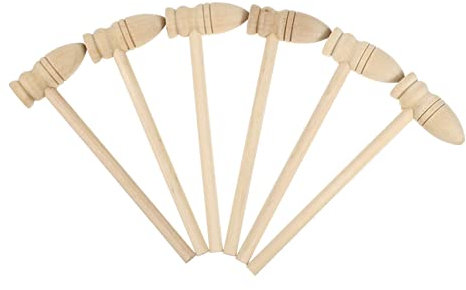 BESPORTBLE 20stücke Teiliges Mini Holzhammer Spielzeug Für Junge Mädchen Ergonomische Klopfhämmer Aus Holz Für Lernspielzeug Und Kreative Aktivitäten