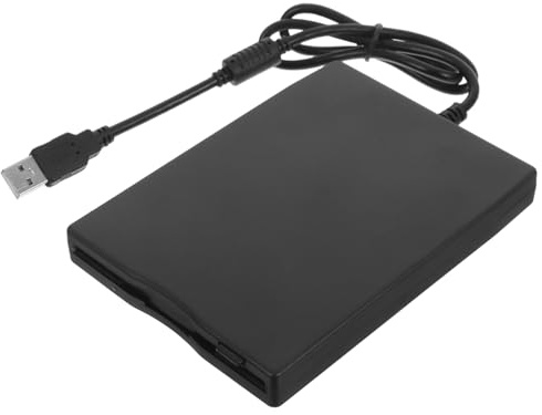 MERRYHAPY Lector de Disquete Externo Portátil USB PC y Portátil Unidad Flexible Compatible con Discos de Conexión Plug and Play