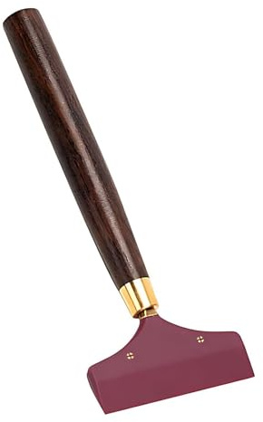 Long Handle Silicone Brush Head Glue Spreader for Smooth PVA Glue, Tile Adhesive & Wood Projects - Wooden Spreader for Crafts, Art DIY and Model Making