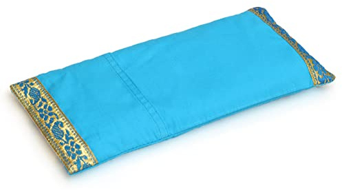 Yogishop Augenkissen lakshmi's choice turquoise gold