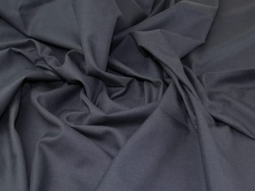 Wollstoff, Meterware, rauchgrau