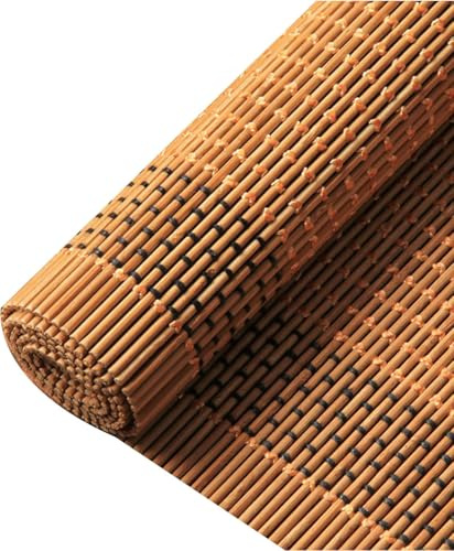 OXFUZZ Natural Bamboo Table Runners，Waterproof Heat Insulation Coffee Table Mat，Wipe Clean(Size:30×100cm)