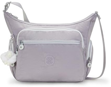 Kipling GABBIE Mittelgroße Umhängetasche, Tender Grey (Grau)