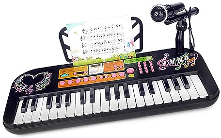 Clavier portable pour enfants, clavier portable, piano électrique, piano numérique domestique (37 touches, 2 modes)