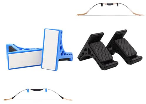 Smsyhgh Bogenschießen Wandhalterung Bogenständer Bogenaufhänger Bogenhalter Ständer für Display Recurve-Bogen Langbogen Wandaufhänger Bogenhaken (Schwarz)