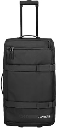 travelite Bolsa de Viaje Trolley de tamaño Mediano con Ruedas, práctica Bolsa de Viaje con Ruedas para Vacaciones y Deportes, 68 cm, 65 litros
