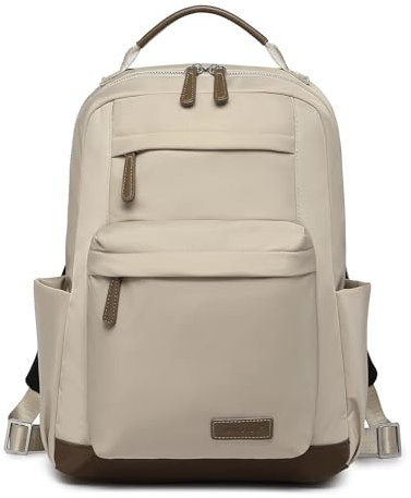 Miss Lulu Tagesrucksack Damen Mädchen Wasserdichter Laptop Rucksack 13 Zoll Handgepäck Rucksack für Schule, Arbeit Uni Reisen Büro