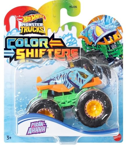 Hot Wheels - Monster Trucks Colour Shiffter - Piran-ahhh/Toys