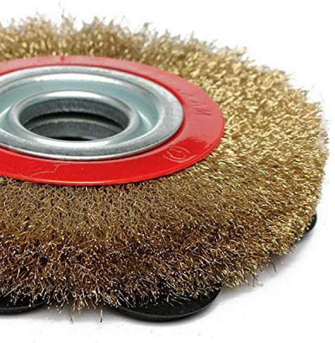Stahldrahtbürste Stahldrahtbürstenrad-Doppelschleifer Entgraten und Zundern Kantenmischen Polieren