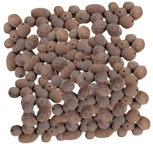 Milisten Drainaggio Ceramsite e Argilla Espansa per Piante in Contenitore e Acquari, Substrato Ceramico da 1kg, Emissione di Ioni Negativi per Purificazione Aria e Traspirabilità delle Radichette