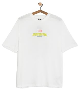 The North Face Expedition Celebration Oversized T-tröja för män, Tnf White, XL